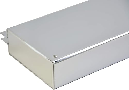 Miniatura 7 de Barra trasera de gancho de solapa de barro de acero inoxidable con recortes de luz 2.5" de espaciado de pernos, con resorte. con placa reflectante