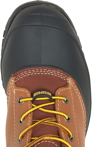 Miniatura 5 de Wolverine Rival - Botas de trabajo para hombre de 6 pulgadas, Marrón