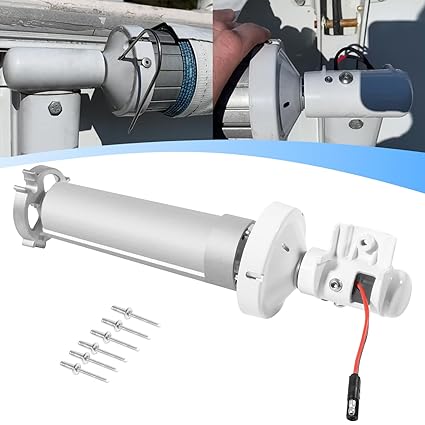 3310423.209B Torsion Assembly Rh White for 9100 Series Awning Extension Motor Replacement for DOMETIC 3310423.209B