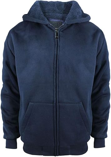 Sudaderas con capucha para niños y jóvenes, con cremallera completa, forro polar, tallas 8-16