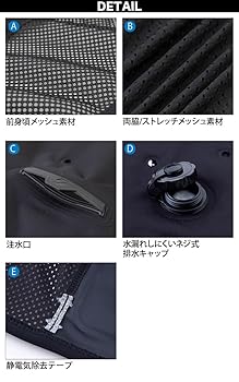Amazon.co.jp: [武蔵野ユニフォーム] AQUA TEC アクアウォーター
