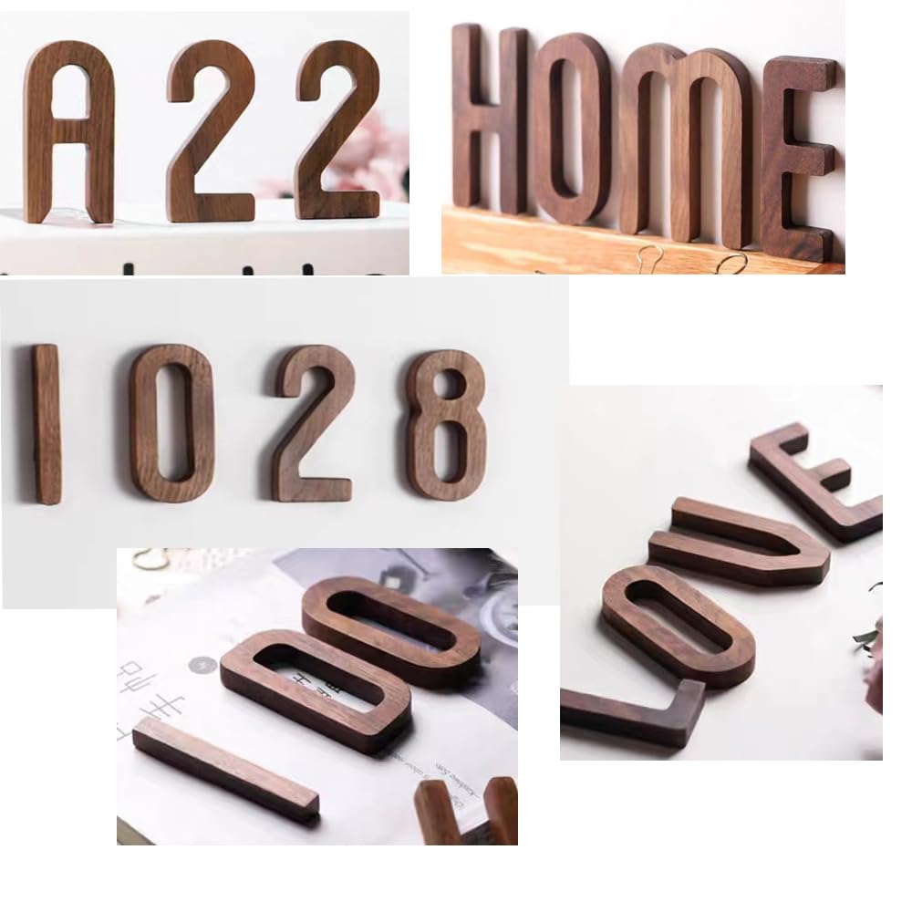 Amazon.co.jp: 木彫り アルファベット 数字 置物 イニシャル 全種類36