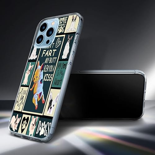 Miniatura 4 de Funda protectora compatible con iPhone 13 Pro Max, diseño transparente a prueba de golpes, diseño delgado y suave
