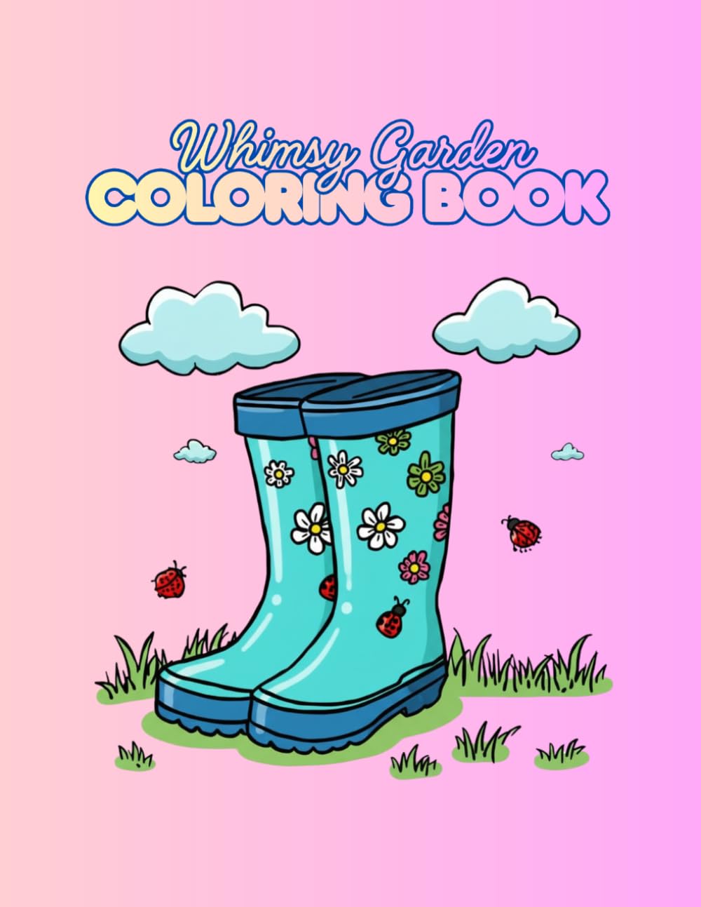Whimsy Garden Coloring Book