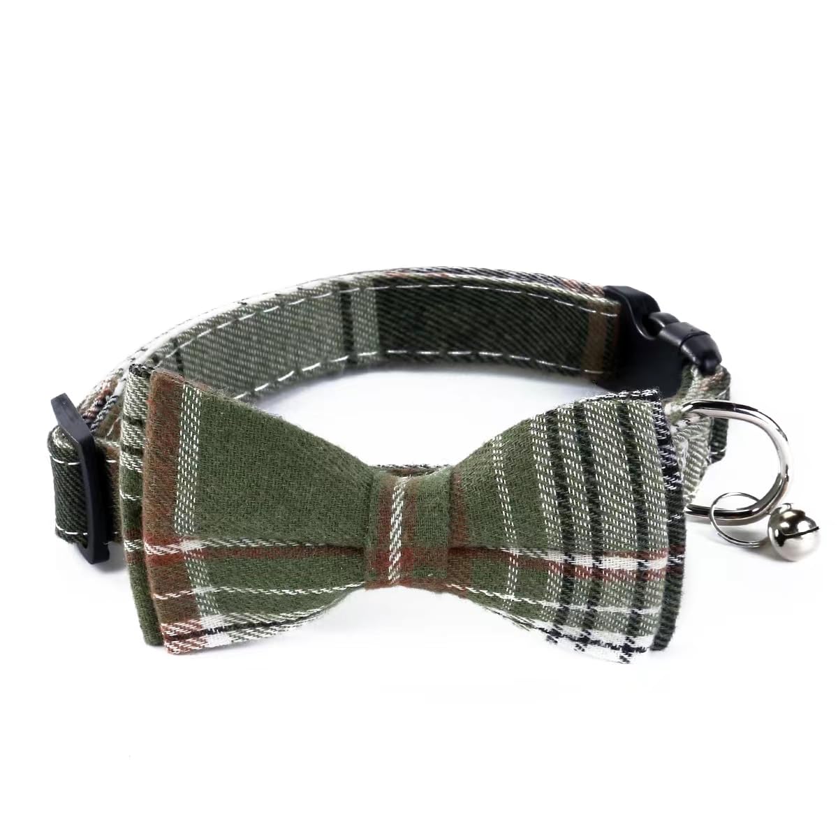 SuperBuddy Dog Collar, Adjustable Dog Collar with Bowtie, Pet Collar for Dog Soft Bowtie Dog Collars for Small Medium Large Pet