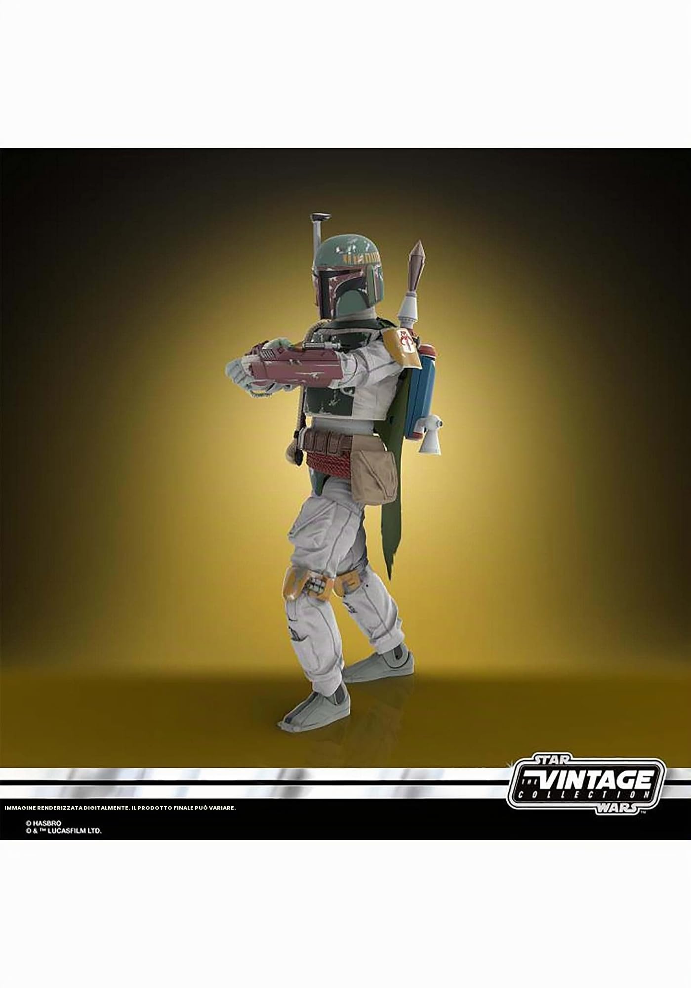 Star Wars The Vintage Collection - Boba Fett, Action Figure da 9,5 cm Ispirata al Film Ritorno dello Jedi, per Bambini dai 4 Anni in su