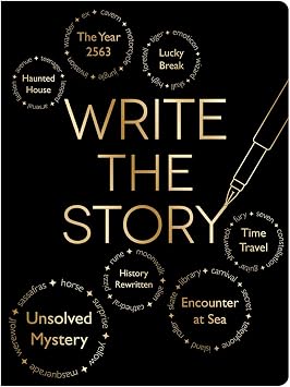 Piccadilly Write the Story | Creative Writing Journal | Guided Storytelling Notebook | Acid-Free Paper | 200 Pages, Model 9781608637683
