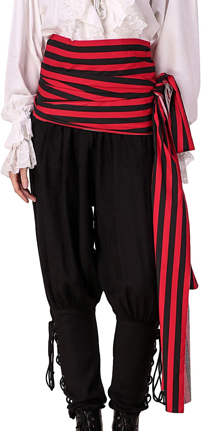 ThePirateDressing Pirate Medieval Renaissance Halloween Costume Large Sash