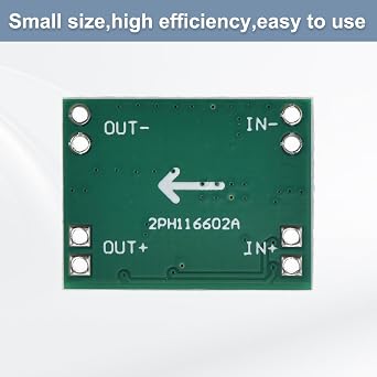 sourcing map DC-DC Buck Converter Voltage Regulator Adjustable Step Down Power Module MP/1584EN 4.5-28V to 0.8-20V 3A for Power Adjustment Power Transformers 6 Pcs
