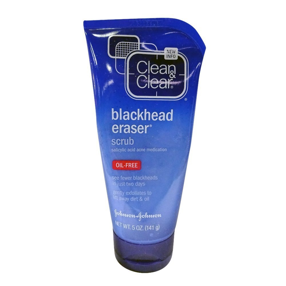 Clean & ClearBlackhead Clearing Scrub, Salicylic Acid Acne Medication 5 oz (141 g)