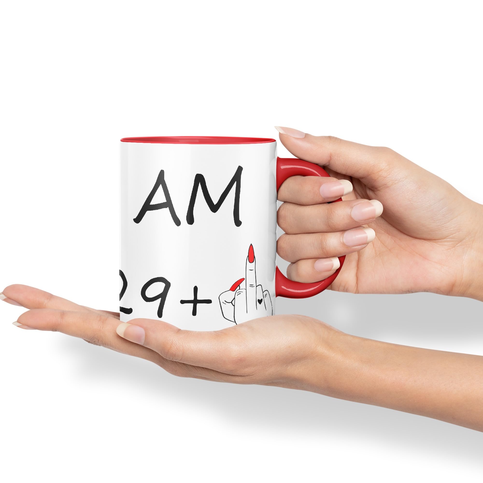 Vixar Tasse En Céramique Colorée Avec Inscription « I Am 19