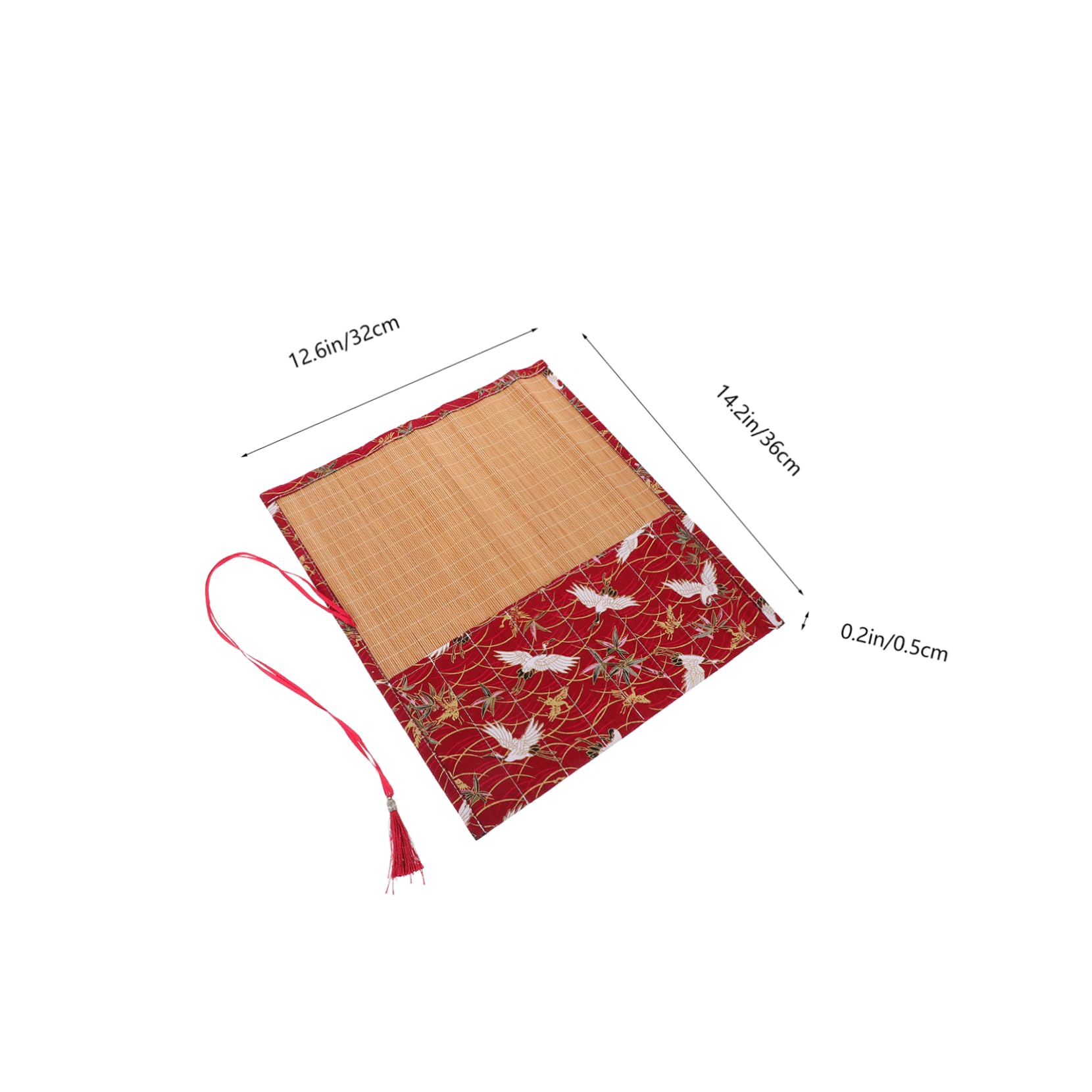 Housoutil 3 Stück Strickwerkzeug Aufbewahrungstasche Faltbare Rolltasche für Häkelnadeln und Strickzeug Praktisch und Leicht für DIY Projekte und Bastelarbeiten