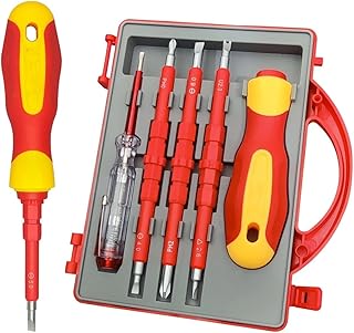 Azonee 5 Piece Insulated Screwdriver