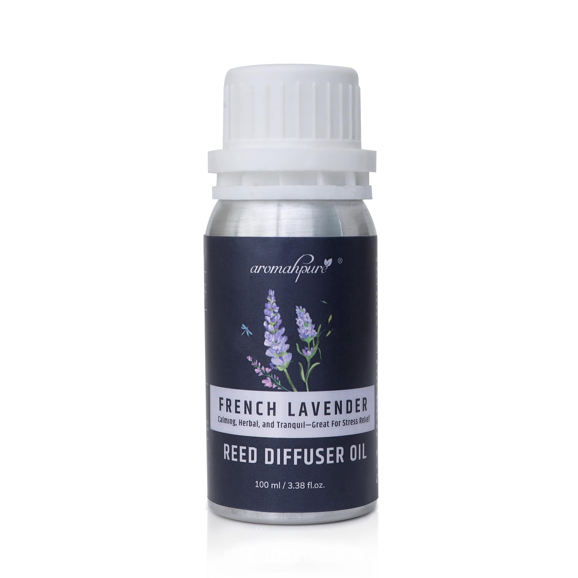 Aromahpure Reed Diffuser Oil 100ml | Lavender Fragrance Refill Reed Oil for Diffuser Set | IFRA-compliant Reed Diffuser Oil for home & Bathroom Fragrance Diffusers | Reed sticks not included-image-20