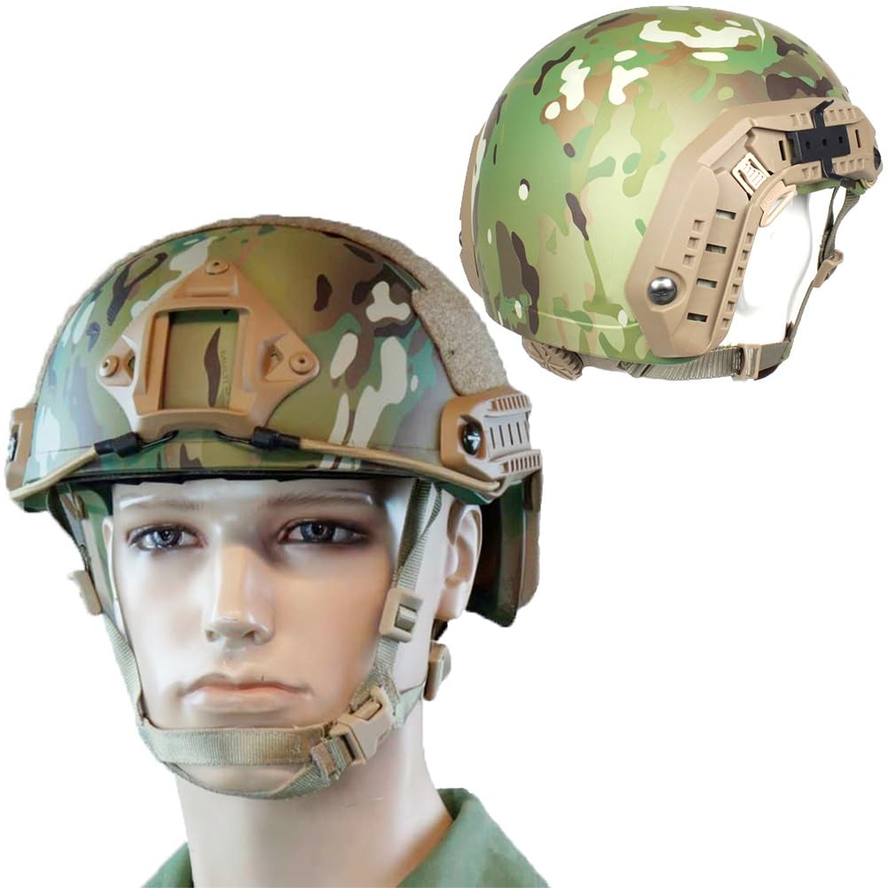 Casque tactique Fast en aramide de 1,4 kg haute protection contre les impacts balistiques