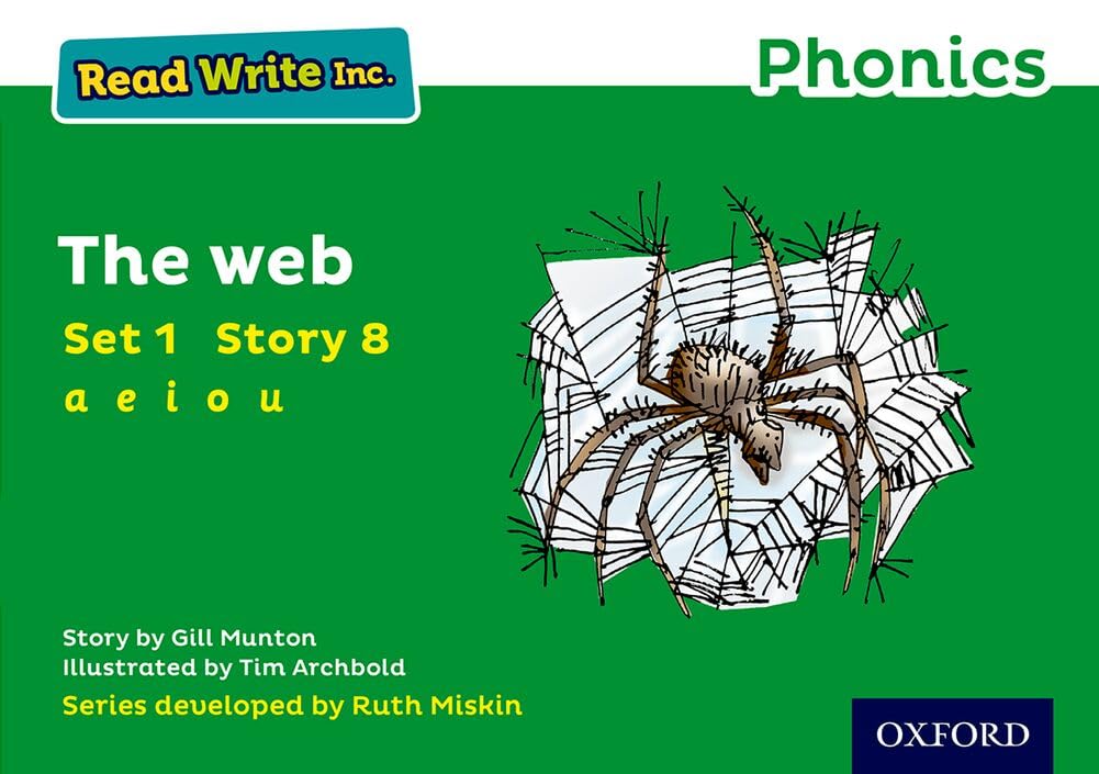 8 The Web (Green Set 1 Storybook) (Read Write Inc. Phonics)