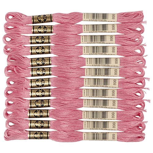 Image of DMC 6-Strand Embroidery Cotton Floss, Medium Rose