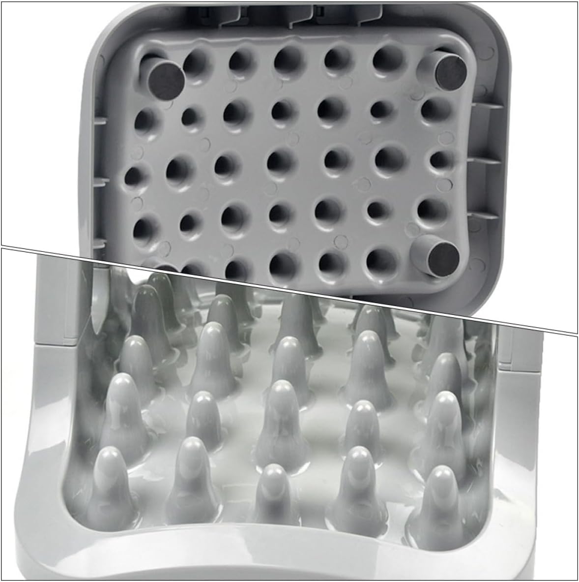 Interactive Dog Food Puzzle Toy – Dispenser di cibo rotante, alimentatore lento per allenamento coinvolgente e arricchimento