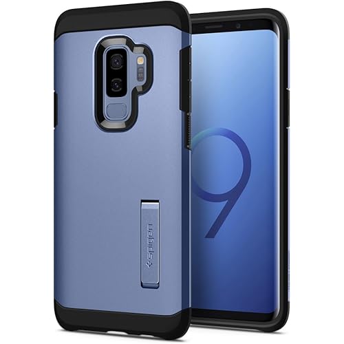 Spigen Tough Armor Designed for Samsung Galaxy S9 Plus Case (2018) - Coral Blue