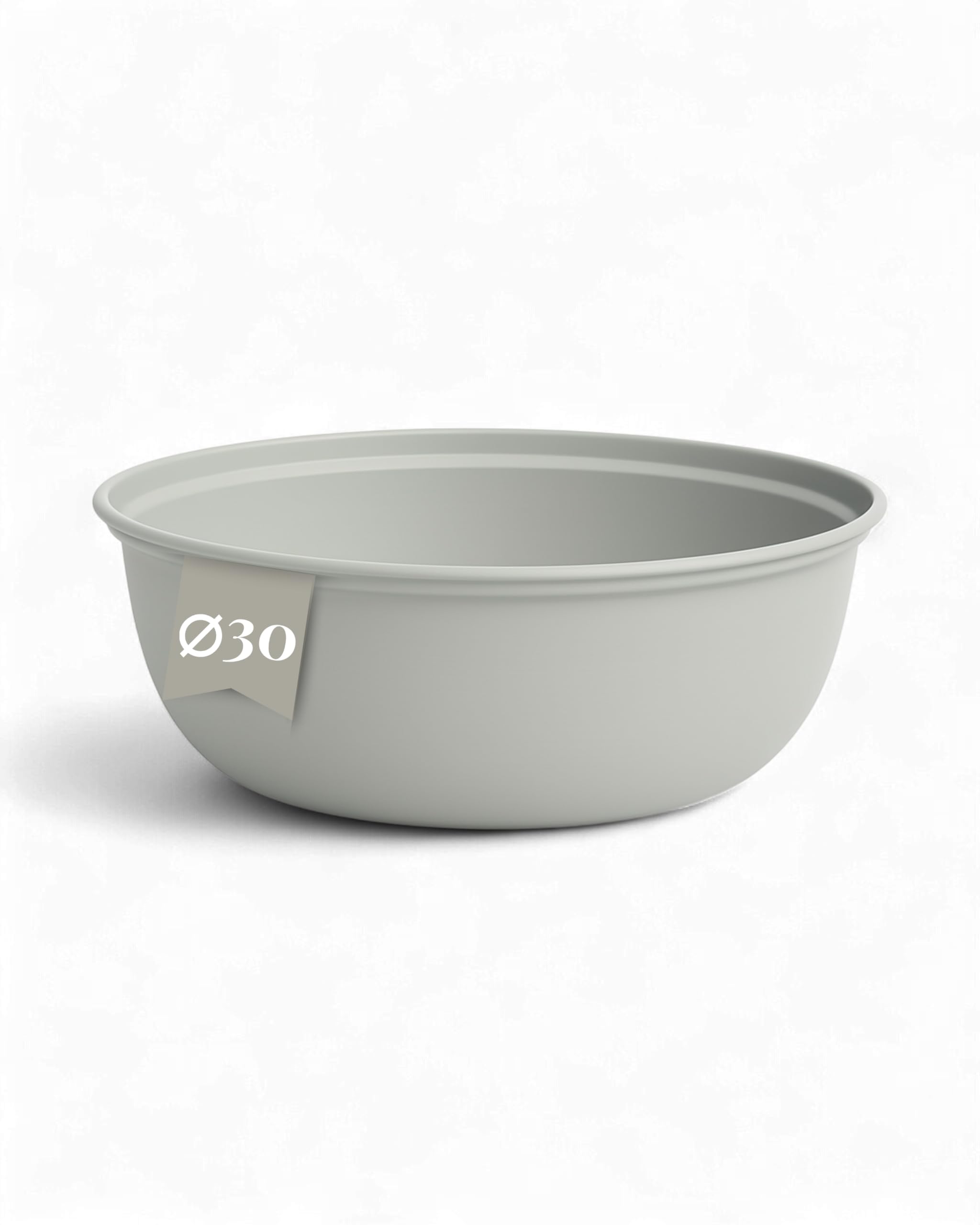 Livlig53 LIVLIG Jardinière ronde 33 cm, en métal, cuvette de lavage, fabriquée en Europe, utilisation polyvalente comme bol décoratif, bol à vaisselle, bol de l'Avent, motif de grèges