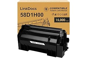 58D1H00 High Yield Toner Cartridge Compatible with Lexmark 58D1H00