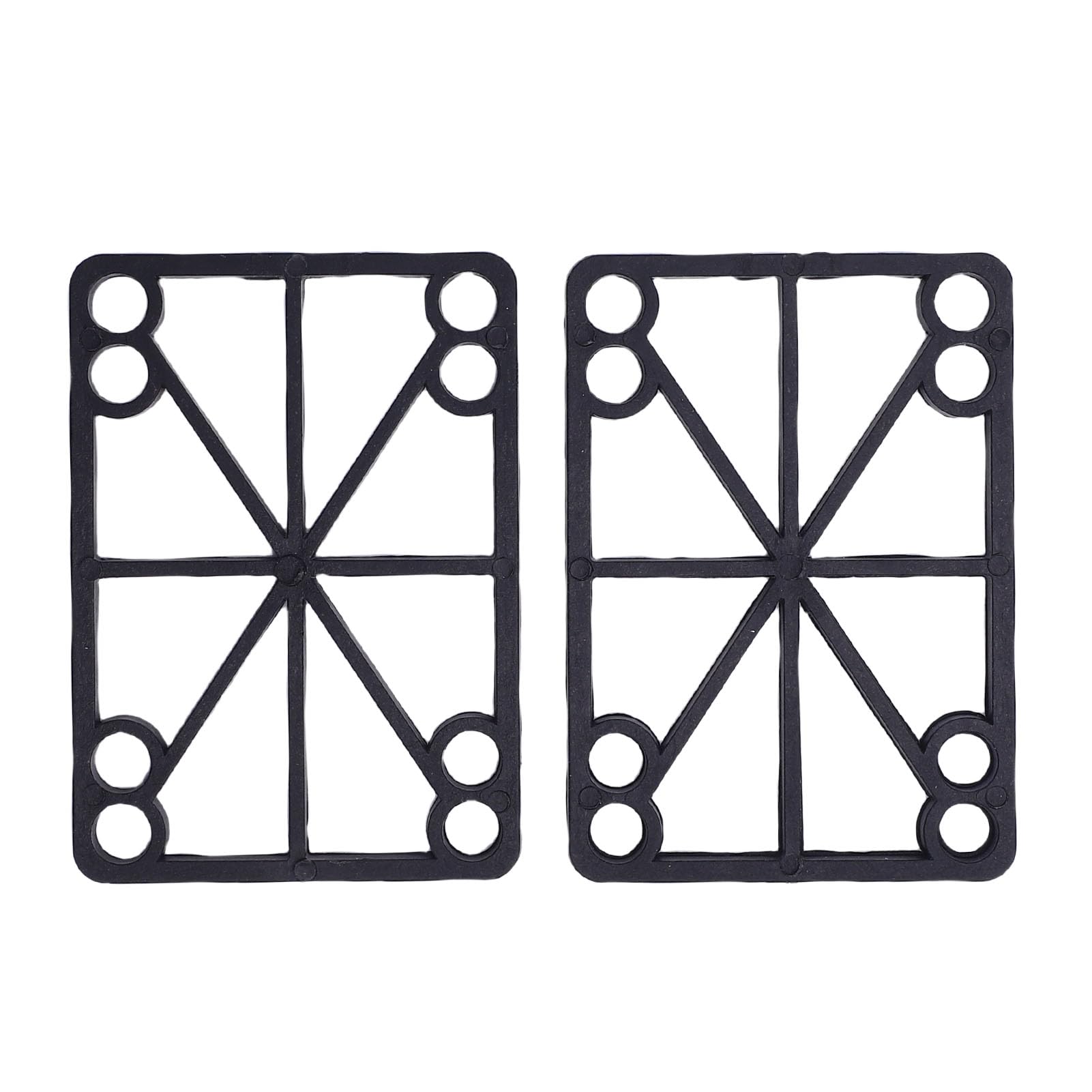 Fockety -Achsen, Aluminiumlegierung, 1 Paar, 55 X 45 Mm, Rollen-Set, Rollen-Kombi-Set, 3,2-Zoll-Achsen-Rollen-Kombi-Set für Cruiser (Blue)