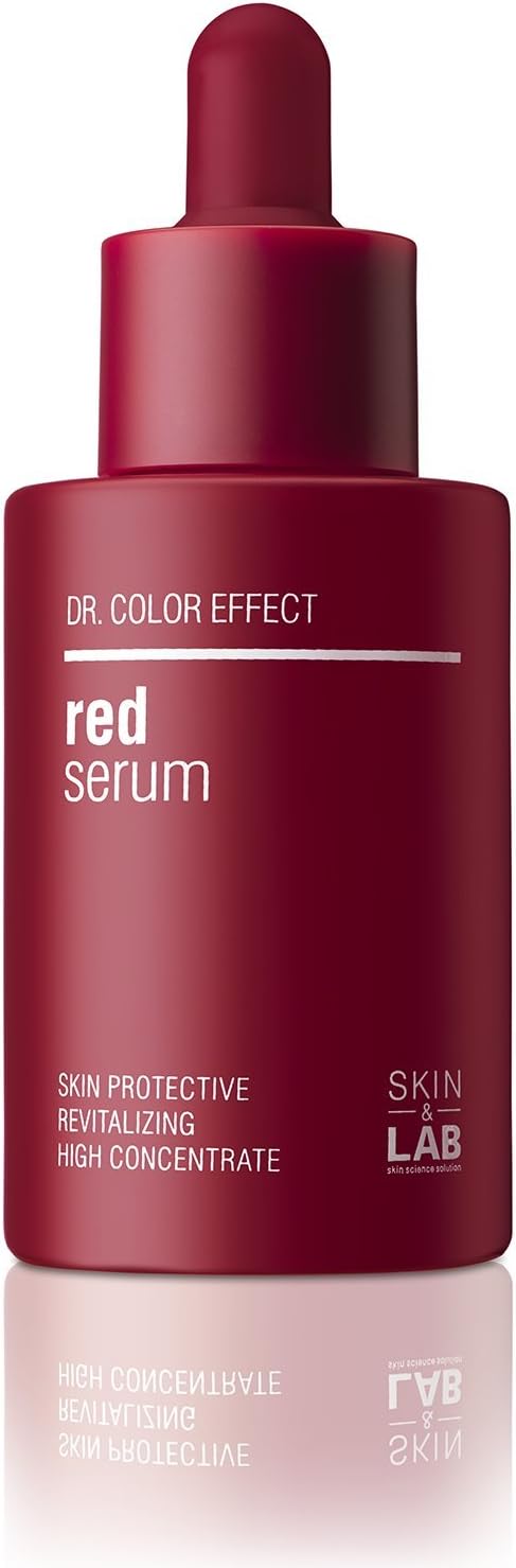 [SKIN&LAB] Anti-Aging Red Serum | Infused Pomegranate with Niacinamide and Adenosine | | Reduce Wrinkles and Fine Lines | Tightening and Firm Skin | 1.35oz. |