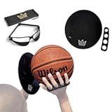 Basketball Shooting Off Hand Trainer – Basketball Training Equipment Shooting Aid – Includes Dribbling Goggles & Bonus 5.3” Shooting Aid