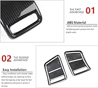 Vista 4 de Korlot luz trasera lámpara cubierta TRIM marco para Dodge Ram 1500 2019+