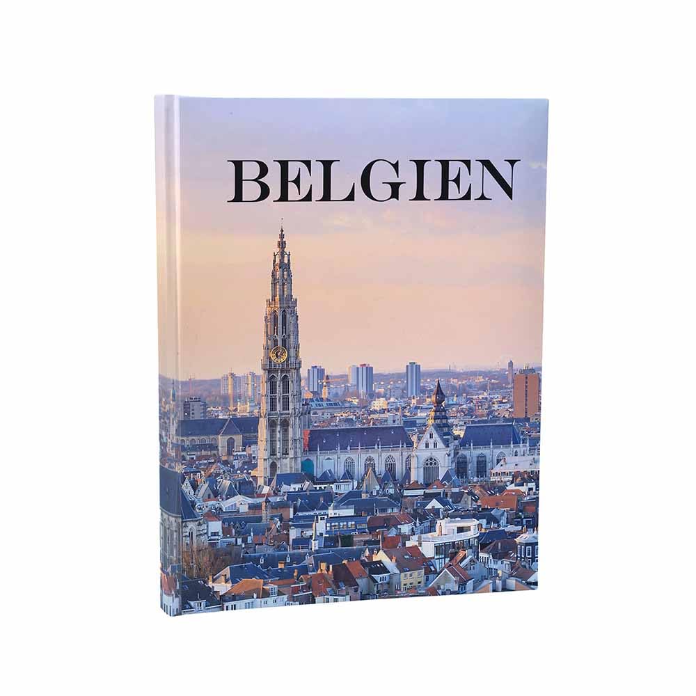Urlaubsfotoalbum 15x21: Belgien, Fototasche für Fotos, Taschen-Fotohalter für lose Blätter, Urlaub Belgien, Handgemachte Fotoalbum