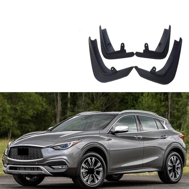 Guardabarros Infiniti QX30 2017 2018 2019 2020 2021 delanteros traseros 2
