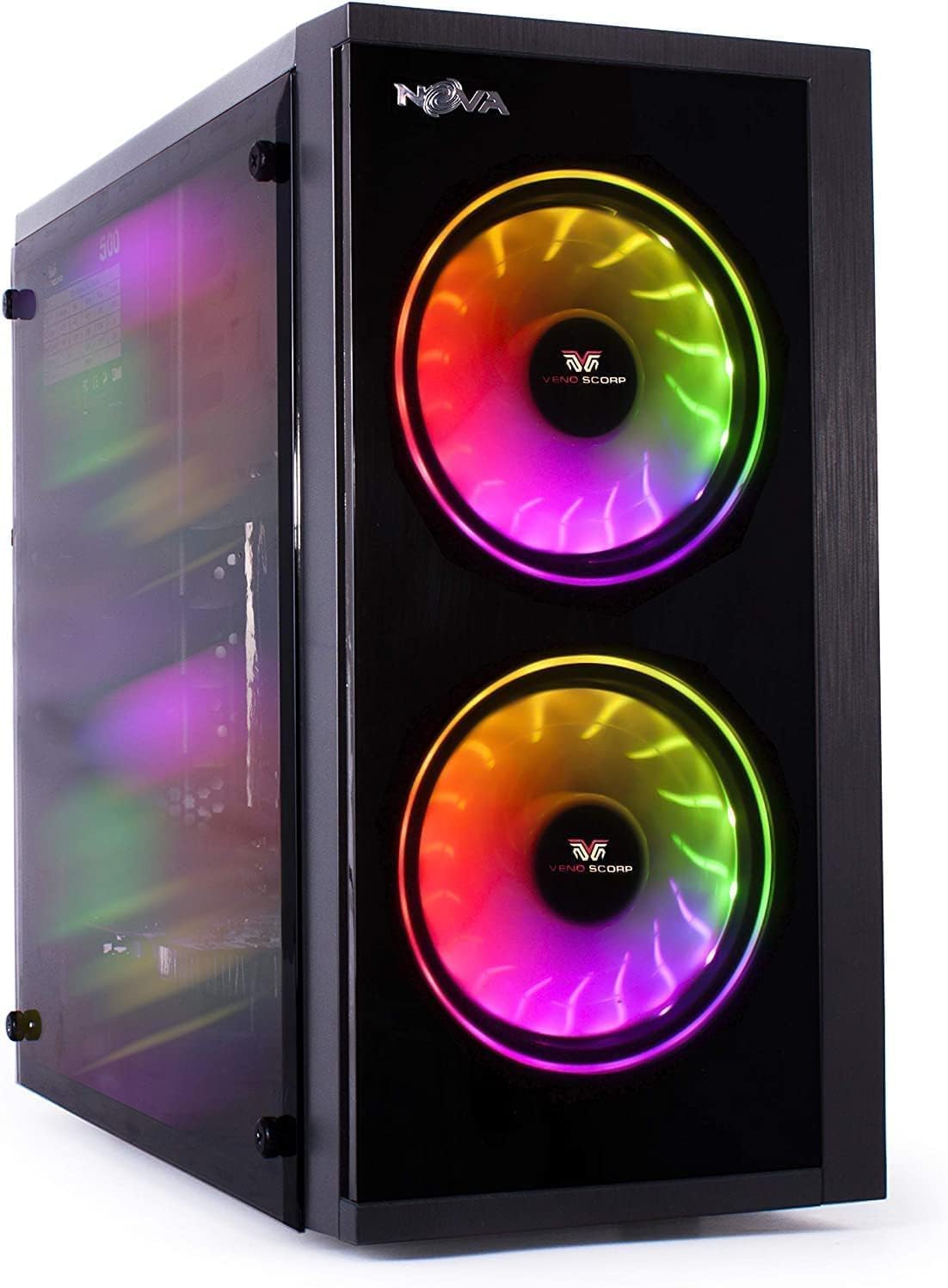 Veno Scorp Budget Gaming PC Intel Core i5-16GB RAM – 500GB HDD – GT 710 2GB NOVA ARGB Gaming Case – WINDOWS 10(Renewed)