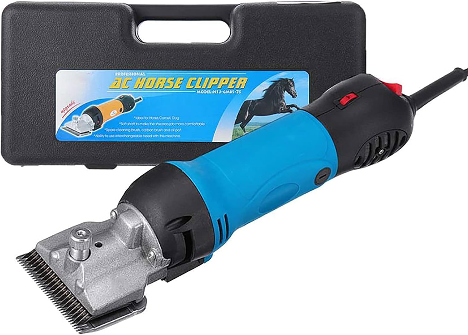 Tosatrici Elettriche Portatili Professionali per Pecore - Ideali per La Toelettatura di Lana, Pelo E Capelli di Pecore, Capre, Alpaca, Conigli Dangora E Altri Animali da Allevamento - Kit di