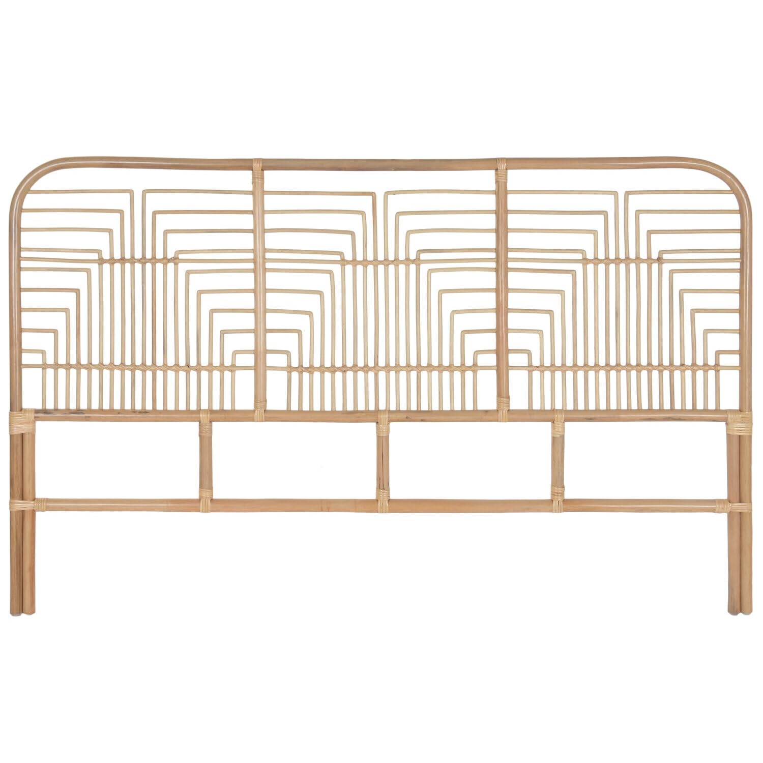 Cabecero Cama Ratan 183X4X114 Natural