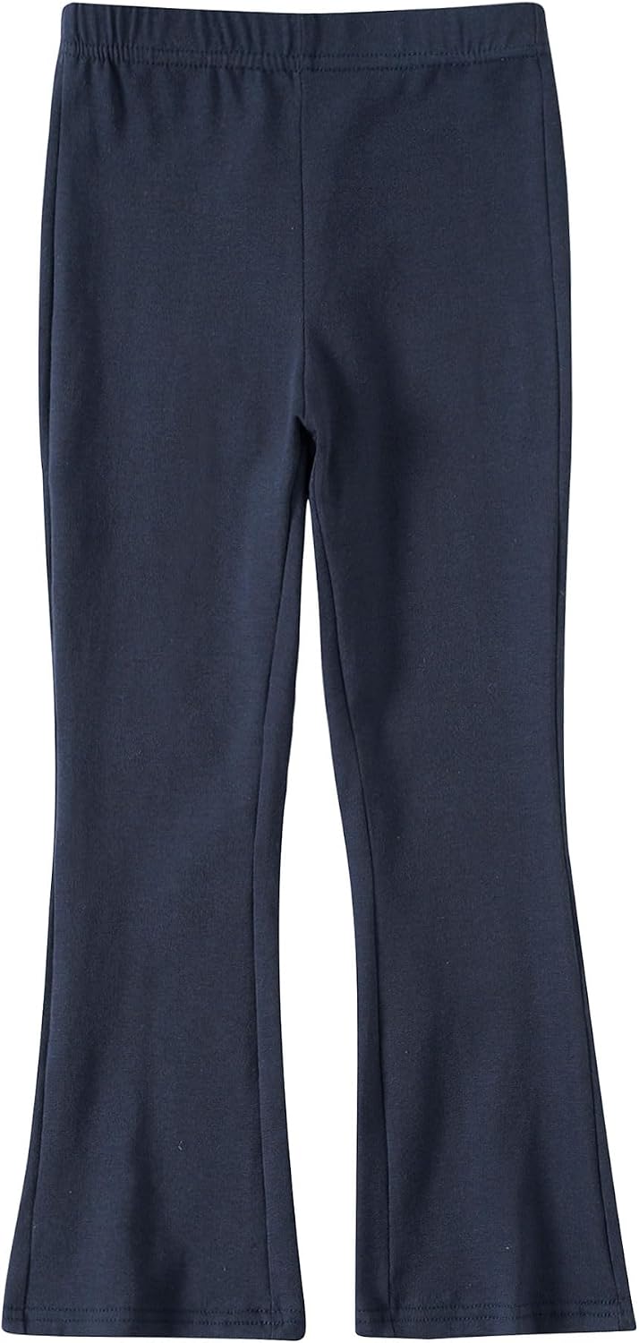CHUNG Girls Flare Legging Pants Tights Stretchy Soft Cotton Sports Yogawear for 3-16Years Children