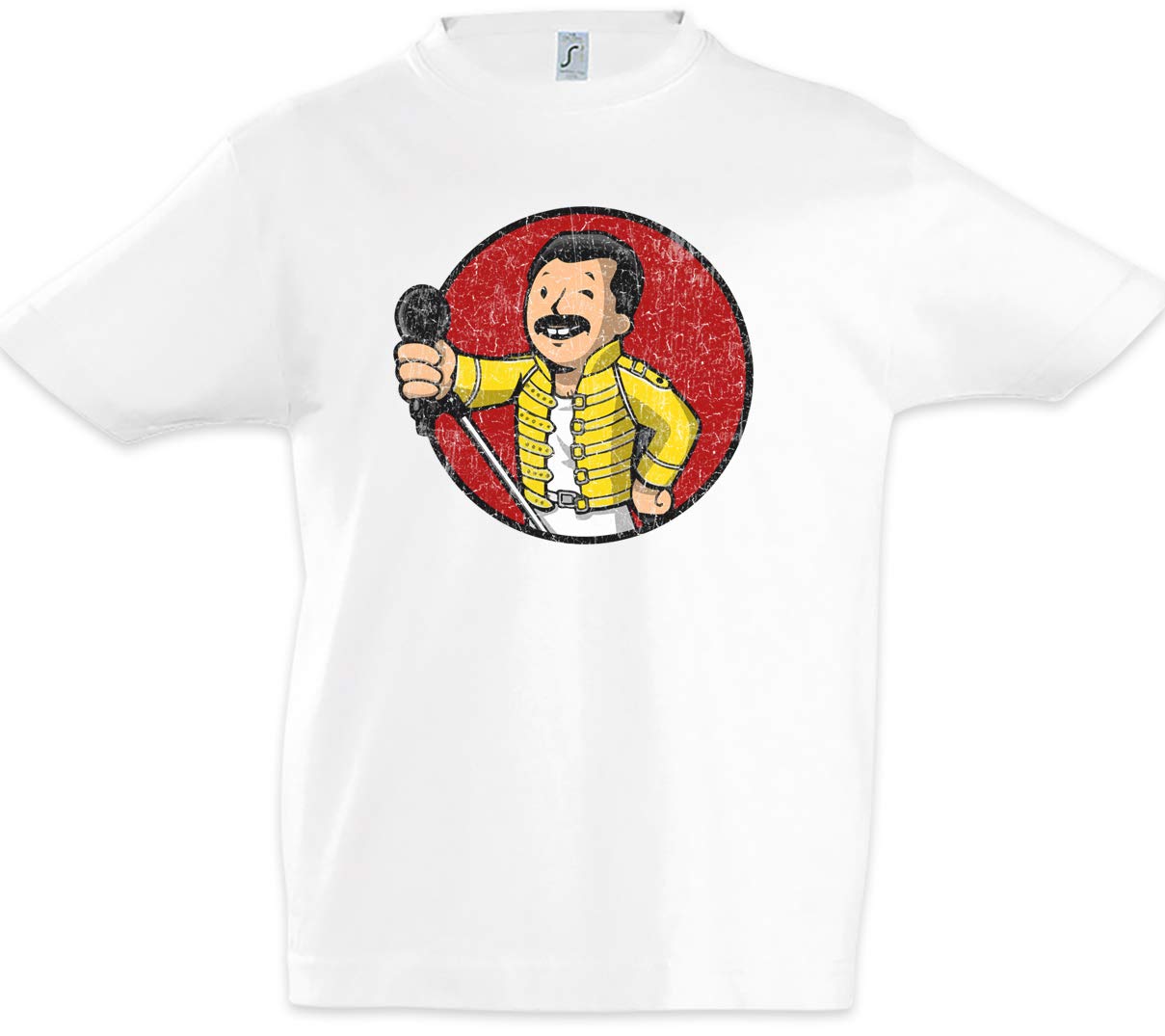 Urban Backwoods Boys White Freddie Kids Children T-Shirt Size 8 Years