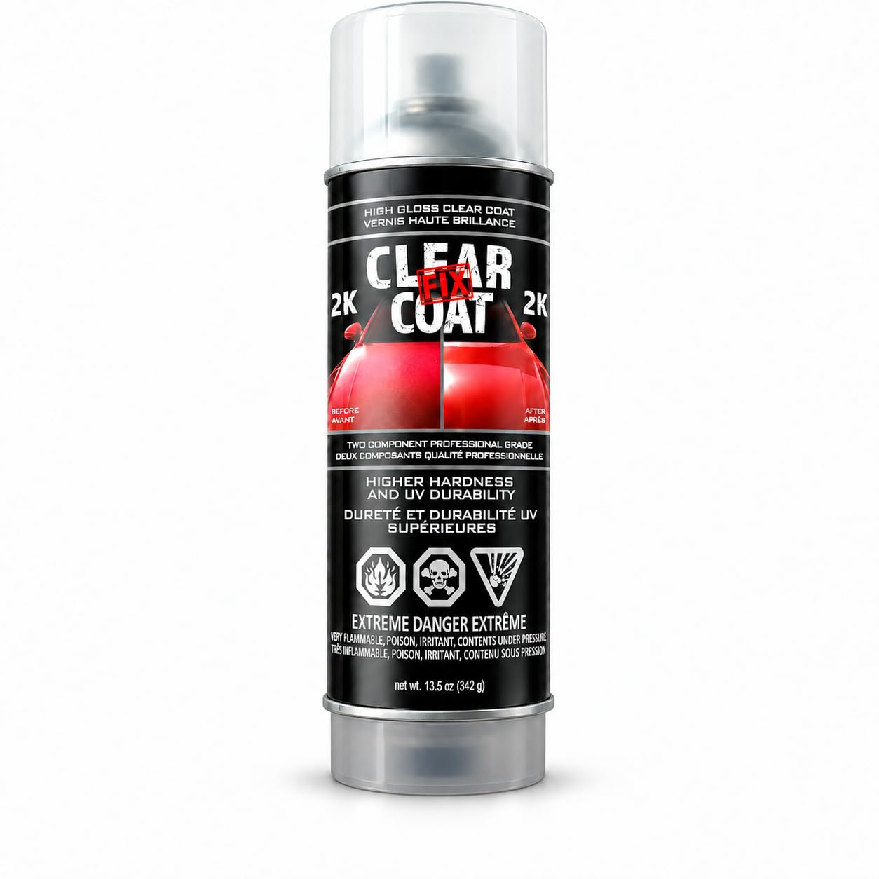 Amazon.com: Scratch Fix® Professional Grade 2K Clear Coat Spray