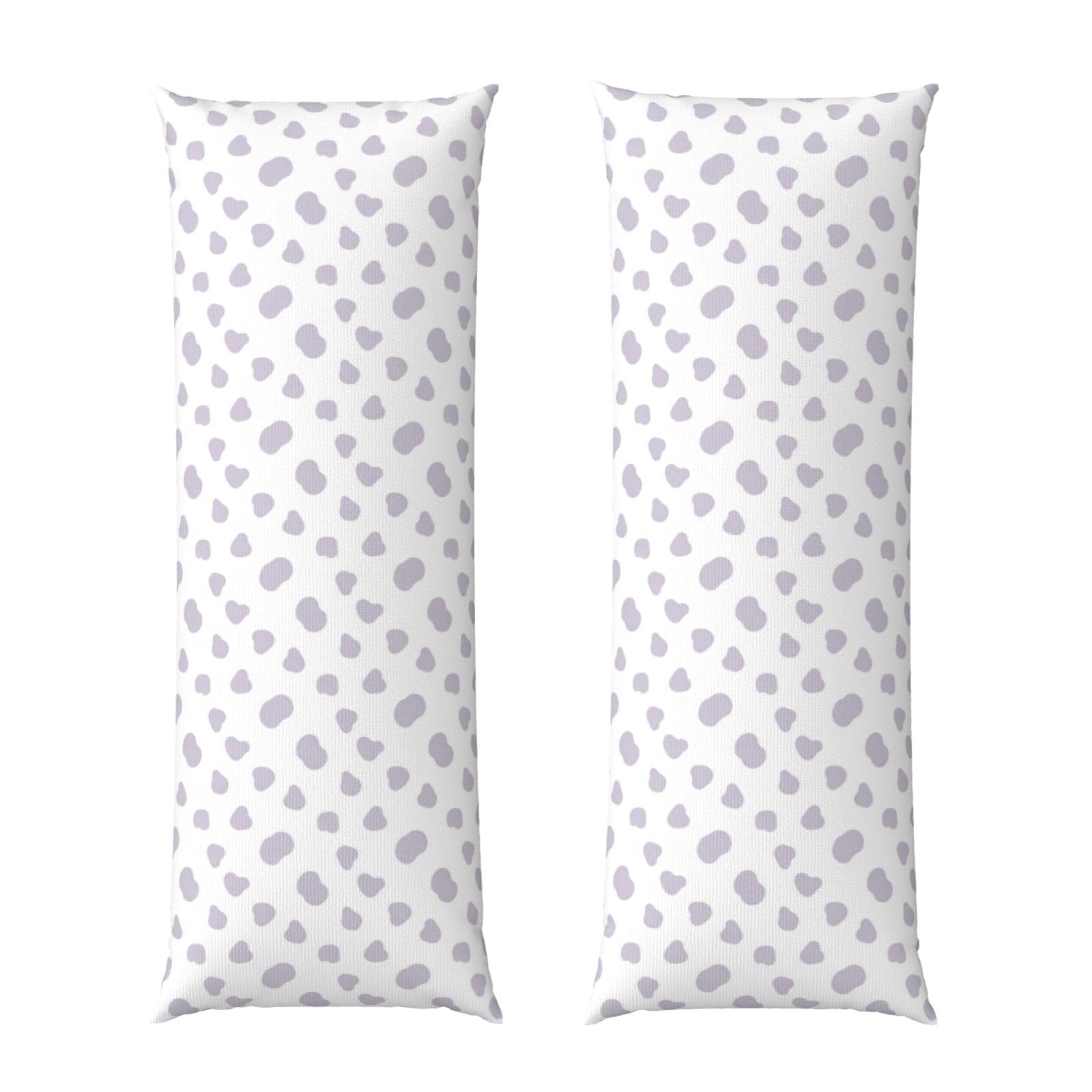 Body Pillow Cover 20x54 Inch, Cute Cartoon Pandas, Silky Soft Long Pillowcase with Hidden Zipper, Wrinkle Resistant Cushion Case for Couch Bed Home