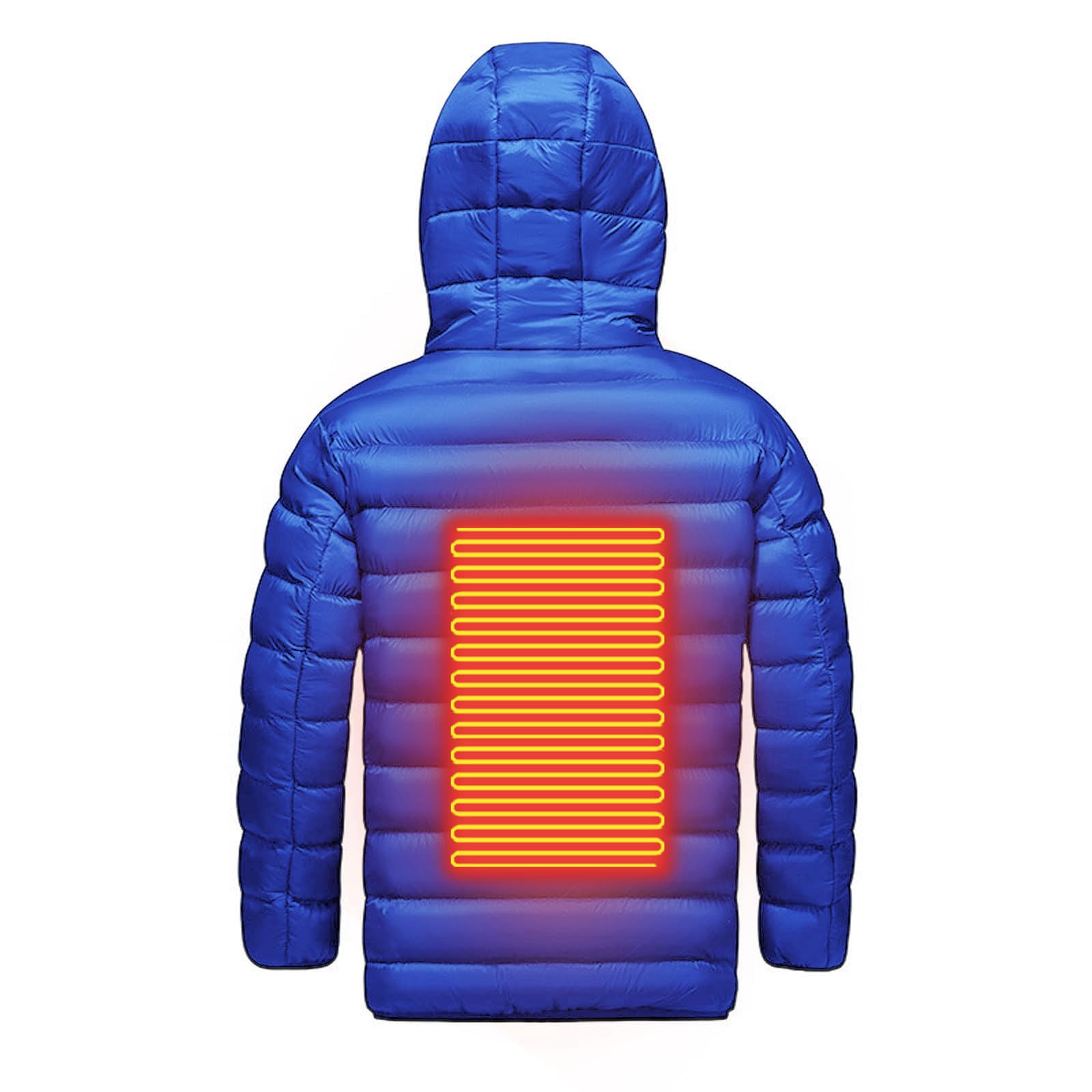 Giacca Riscaldato per Bambino 2026 Riscaldata USB Cappotto con Cappuccio