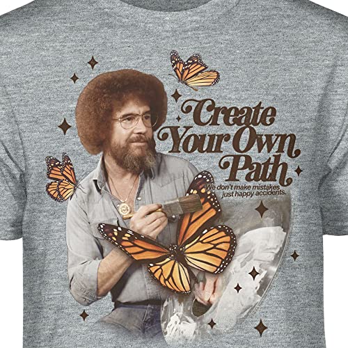 Bob Ross Create Your Own Path Graphic T-Shirt2