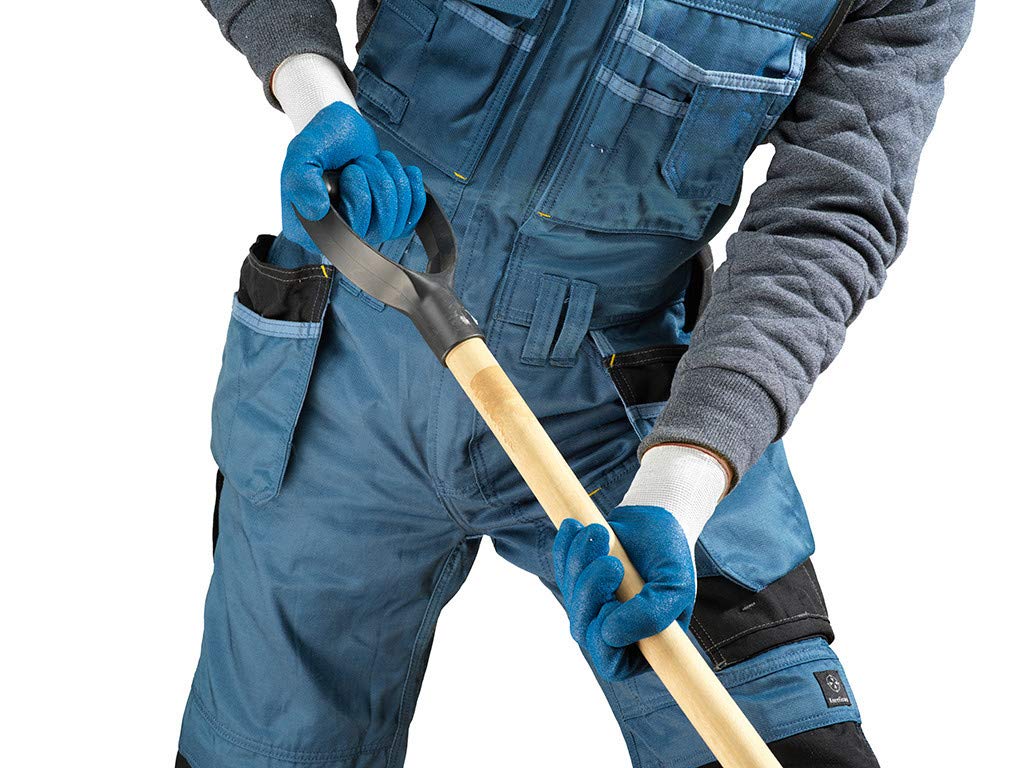 Ansell HyFlex 11-917 Guantes de Trabajo Repelentes al Aceite, Gran Destreza y Magnífico Confort, Mayor Flexibilidad y Sensibilidad Táctil, Protección Mecánica, Talla S (12 Pares)