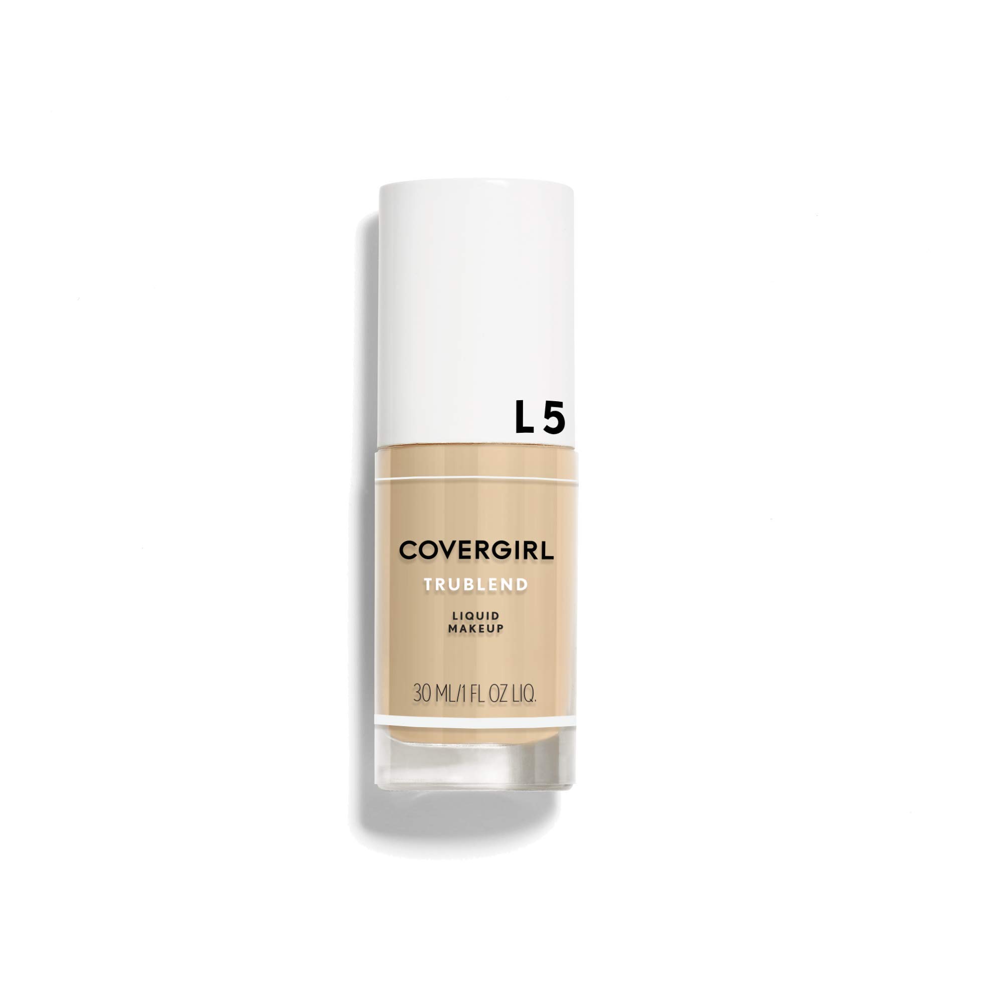 CoverGirl(CREAMY NATURAL L-5) - truBlend Liquid Foundation Makeup Creamy Natural L5, 30ml