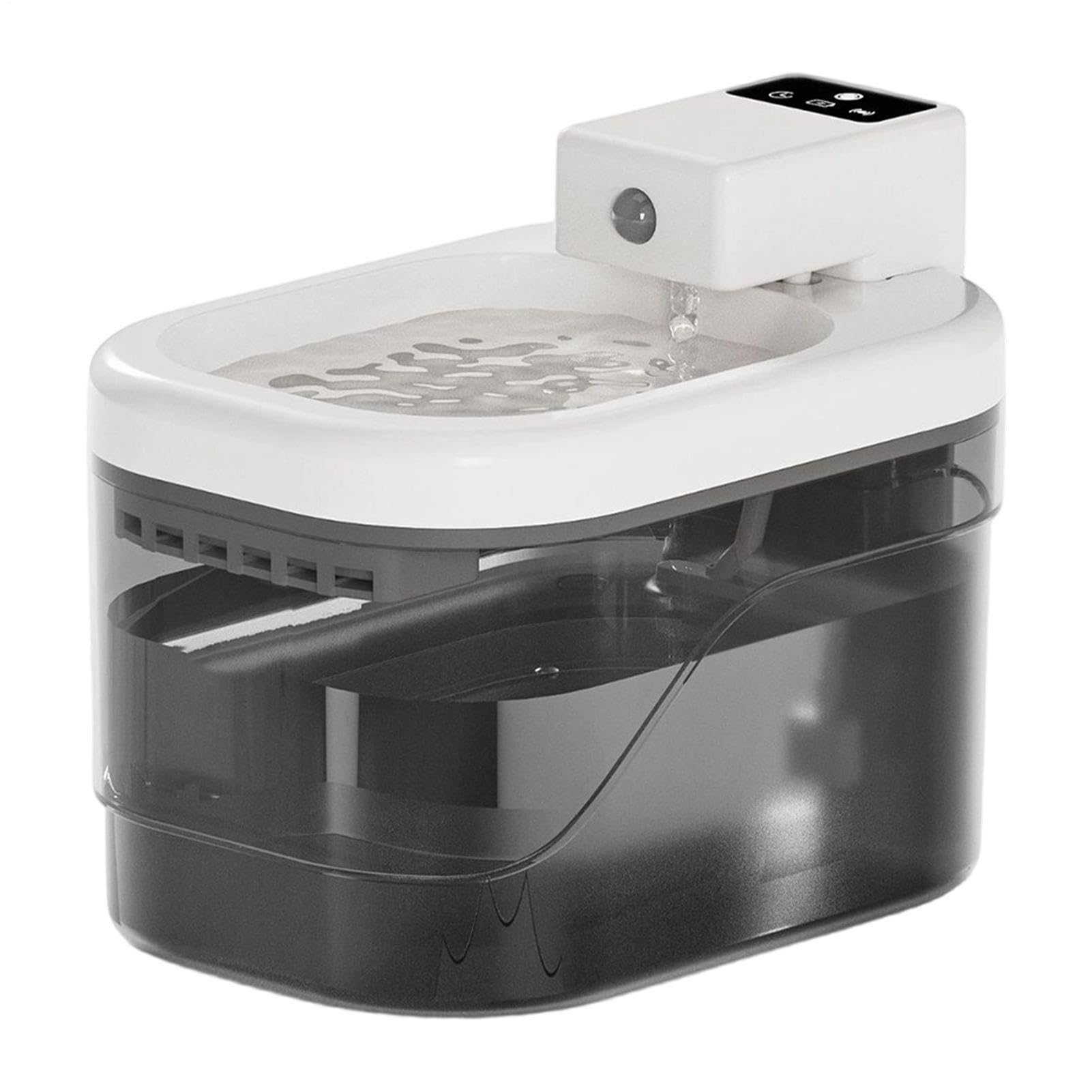 Fuente para gatos inalámbrica de 2 litros con sensor