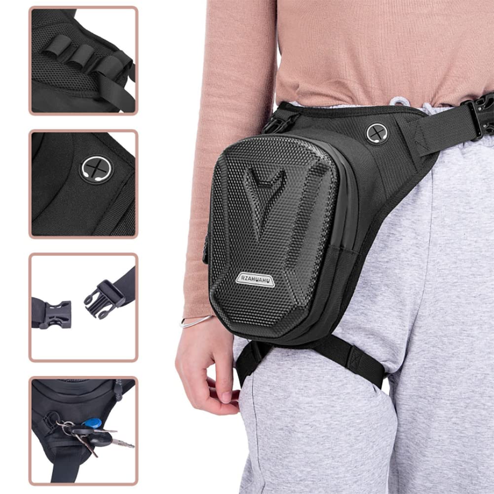 Bolsa de Pierna con Correas Ajustables para Hombres y Mujeres, Muslo y Bolsa Deportiva para Correr, Montar a Caballo, Motocicleta, Deportes, Trabajo