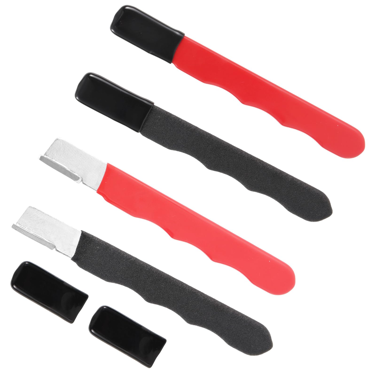 4pcs Garden Tool Sharpener Portable Axe Blade Sharpener Mini Sharpening Tool for Hedge Shears Pruners Scissors Hatchets Sickle