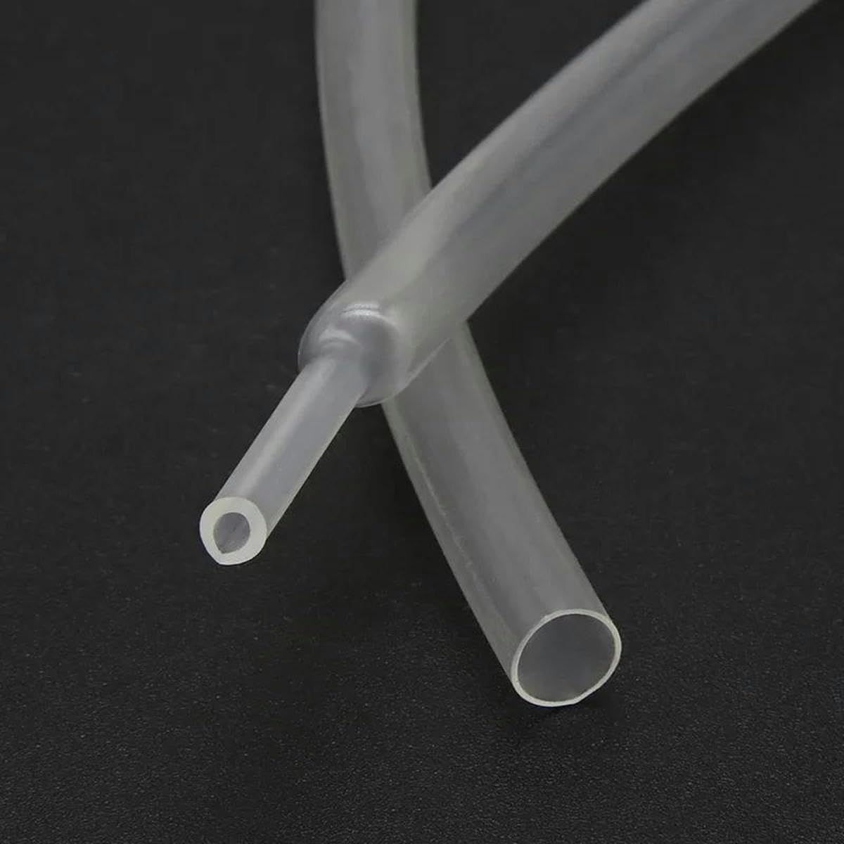 1/5/10/50M 3:1 Tube thermorétractable avec tube de colle à double paroi diamètre 1,6/2,4/3,2/4,8/6,4/7,9/9,5/12,7/15,4/19,1/25,4/30/39/50 mm-Clair-39 mm -5 mètres