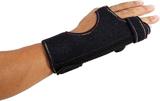 Boxer Finger Splint Hand Brace Pinky Finger Splint Ulnar Gutter Splint Support Right or Left Immobilizer Straightener Trigger Finger Brace Pain Relief for Injury, Fracture, Broken, Tendonitis
