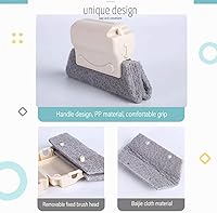 Vista 2 de Cepillo mágico de limpieza de ventanas Mohouseware, 3 piezas, limpia rápidamente todas las esquinas y huecos
