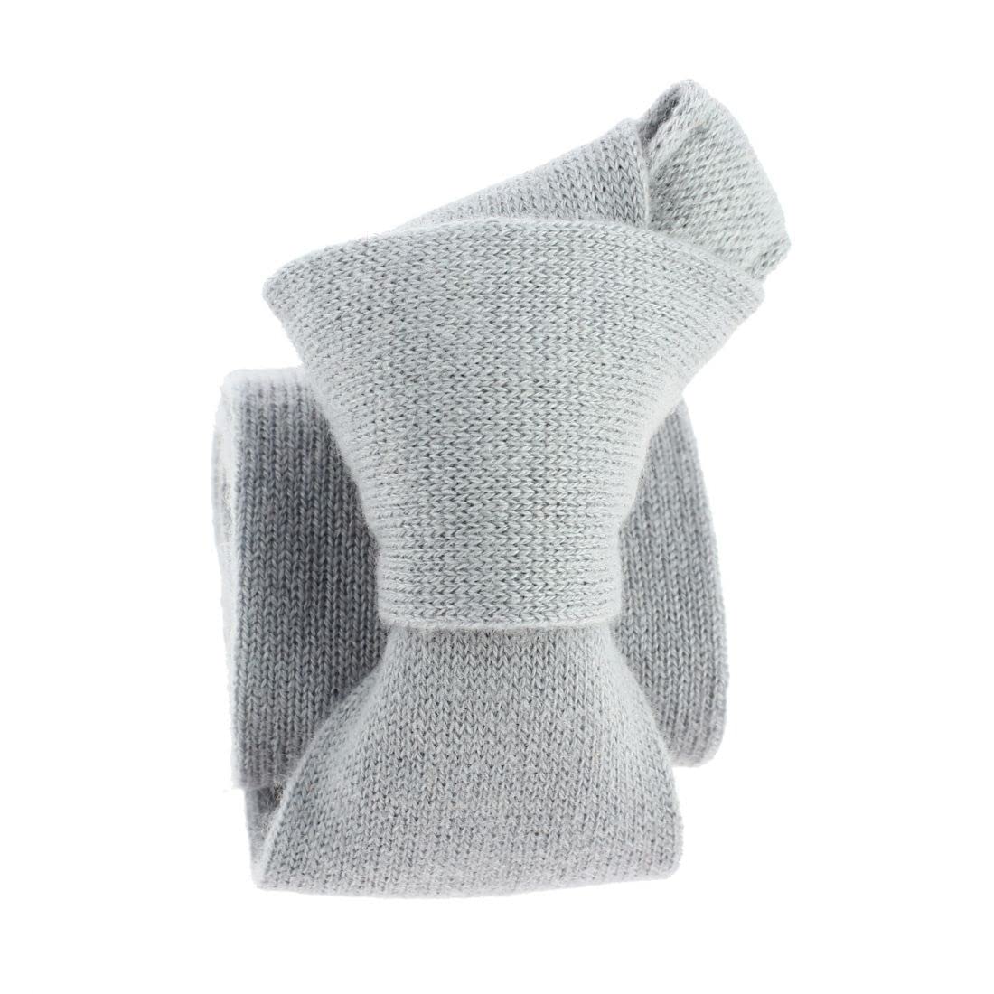 Tony & PaulALASHAN Cashmere Tie Silver Grey Plain