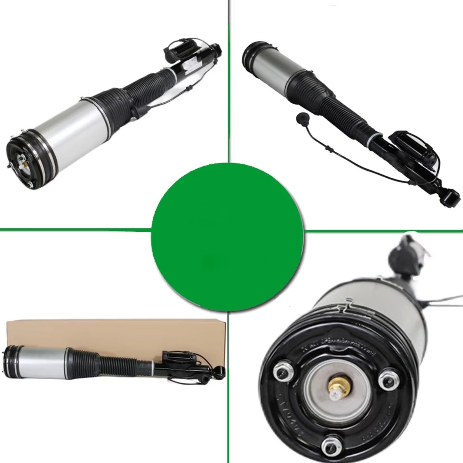 Compatible Avec Benz Pour S350 2006, 2 Pièces D'amortisseurs De Suspension Pneumatique Arrière Gauche Droite, Pièces De Jambe De Force 2203202338 Soufflet Suspension Pneumatique